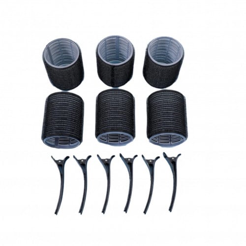 لفافات شعر الحجم الوسط 4 قطع