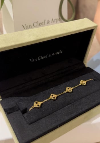 اسورة فان كليف ذهبي ساده