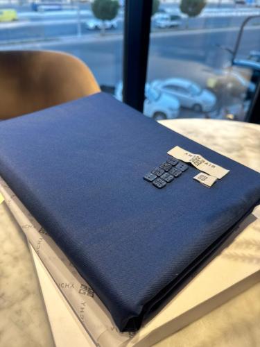 قماش جيفينشي شتوي كحلي 08