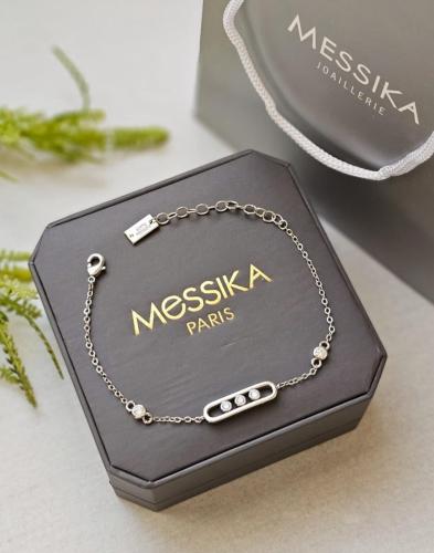 اسوارة ميسكا باريس فضي