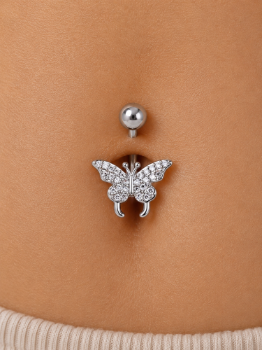 Belly-piercing