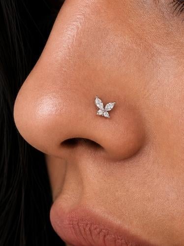 Butterfly Nose Ring
