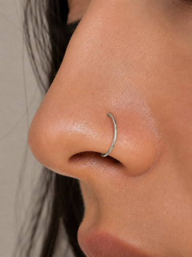 Luna Hoop (Silver)