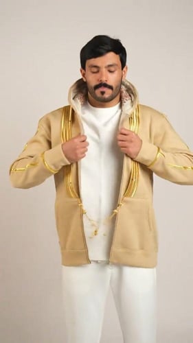 هودي بتصميم البشت خيالي