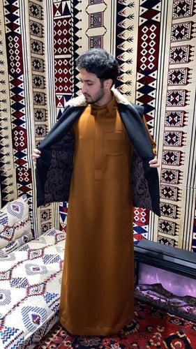 سديري جوخ اسود فرو رقبه