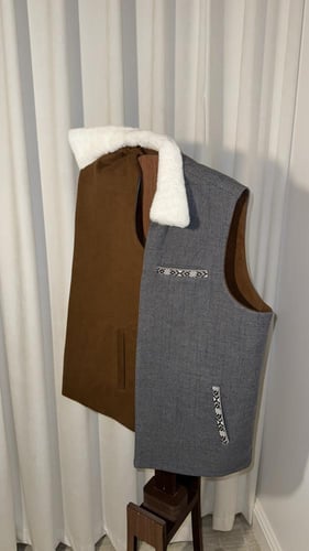 سديري رجالي دبل فيس الوان متعددة