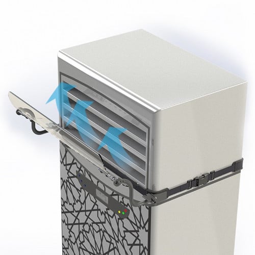 موجه هواء لمكيف الدولابي