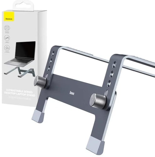 بيسوس - حامل لابتوب قابل للتعديل - رمادي