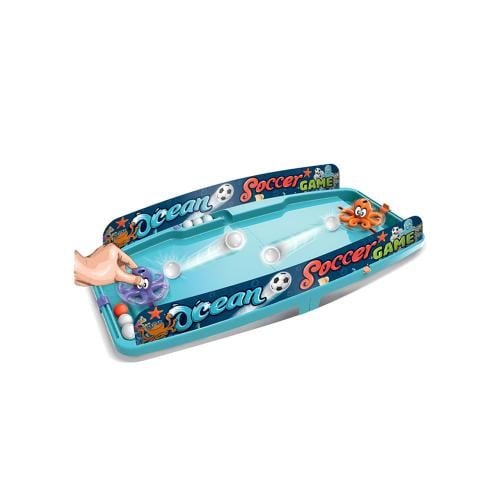 لعبة طاولة كرة قدم صغيرة محمولة للاطفال (ثنائية)