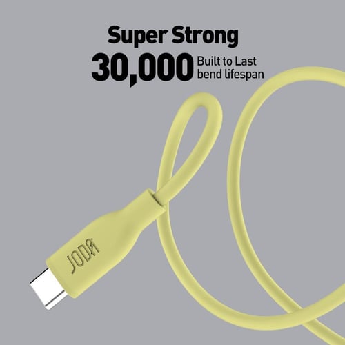 جودا - كيبل تايب سي الى تايب سي سيليكون بقوة 60 وا...