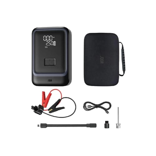 جودا - جهاز تشغيل بطارية ومنفاخ هواء 4 في 1 بشاشة...