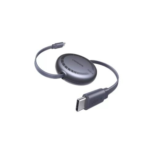 يوجرين - كيبل شحن سحب تايب سي الى تايب سي بطول 1 م...