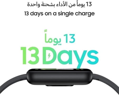 سامسونج - ساعة ذكية جالاكسي فيت 3 - رمادي