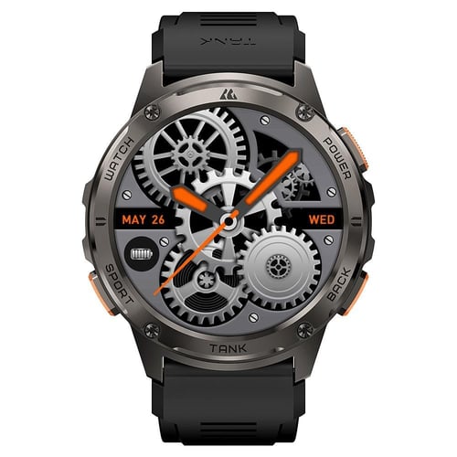 كوسبت - ساعة تانك T3 مقاس 47مم - اسود