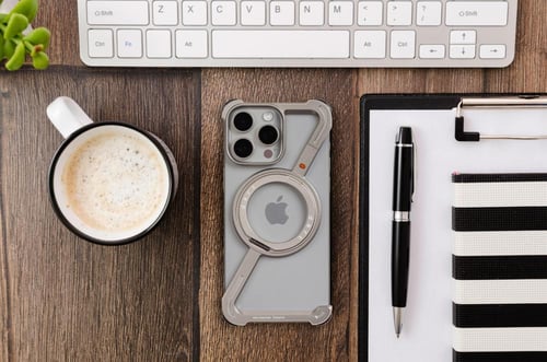 دارك - جراب Z مدعم من الجوانب بستاند ماق سيف لون ت...