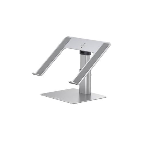 بيسوس - حامل لابتوب معدني قابل للتعديل - فضي