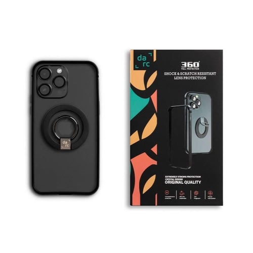 دارك - مجموعة 3 في 1 إيطار لاجهزة الايفون 15 + حما...