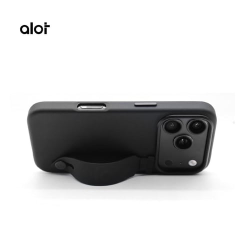 الوت - كفر حماية بمسكة يد مدمجة ودعم شحن لاسلكي لا...