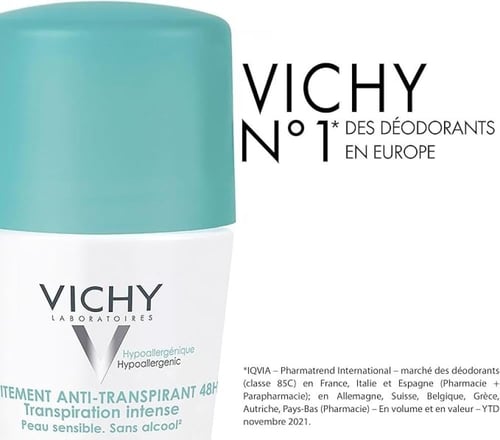 فيشي - رول اون مضاد للتعرق 48 ساعة - 50مل
