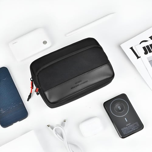 ويوو - حقيبة يد إيسن بيد مريحة للسفر والعمل - أسود