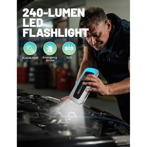 راف باور - مشغل سيارة وبطارية بسعة 16000 ملي امبير...