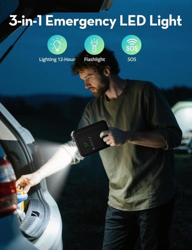 راف بور - مشغل بطارية السياره بقوة 8000 ملى امبير...