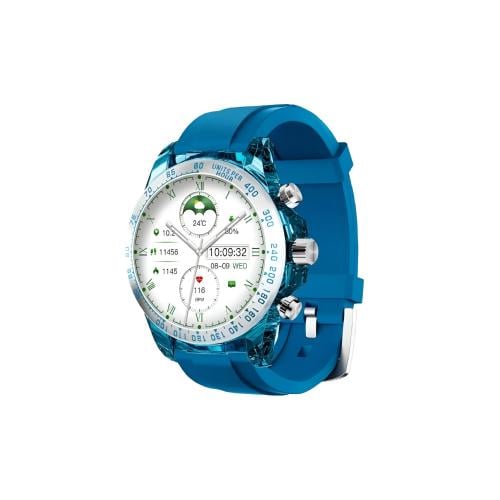 بورودو - ساعة رايتونا الذكية مع حزام سيليكون لون أ...