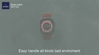 ويوو - ساعة ذكية WIWU SW01 الرياضية الترا + عدد 2...
