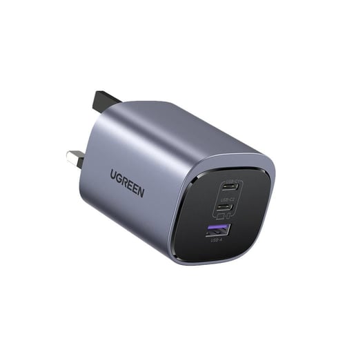 يوجرين - شاحن جداري نيكسود S بتقنية GaN بمنفذين US...