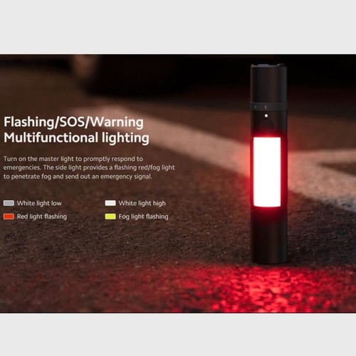 شاومي - كشاف طوارئ متعدد الوظائف BHR7004GL - اسود