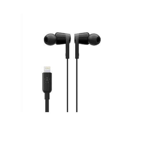 بيلكن - سماعات للايفون لايتنينق - اسود