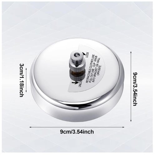 حبل ملابس تلسكوبي بطول 2.8 متر