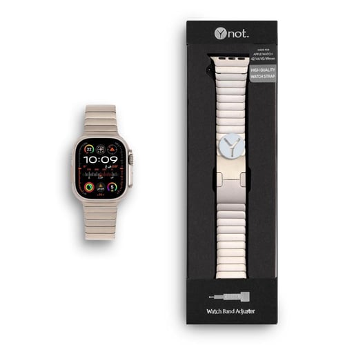 واي نات - سوار ساعة ابل - فضي