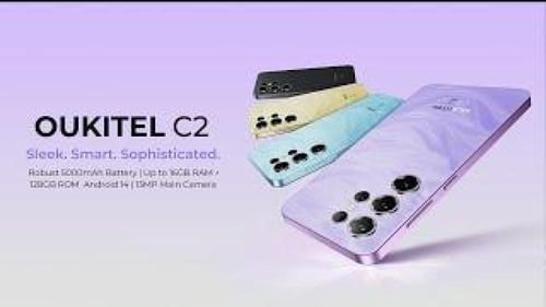 أوكيتيل - هاتف c2 ثنائي الشريحة ذاكرة 256 جيجا رام...