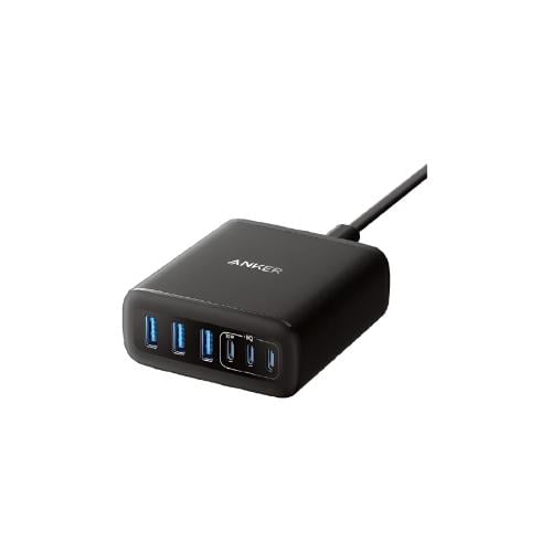 انكر - منصة شحن بقوة 112 واط ثلاث منافذ يو اس بي و...