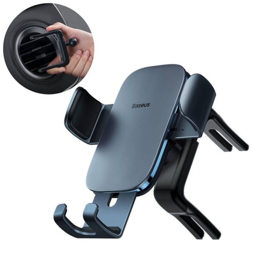 بيسوس - حامل الجاذبية لفتحة تهوية السيارة المستدير...