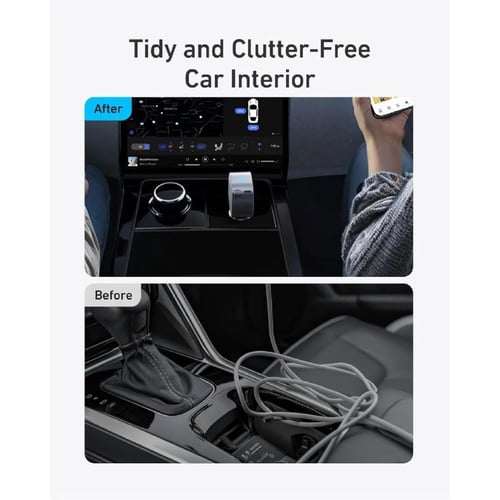 انكر - شاحن سيارة USB-C بقوة 75 واط مع كابل USB-C...