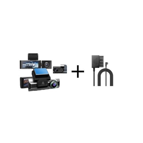 عرض ازدوم داش كام M550 PRO تسجيل أمامي 4K وخلفي 10...