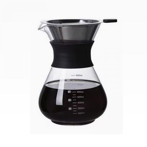 ريبون - صانعة قهوة مقطرة كميكس 600 مل - اسود