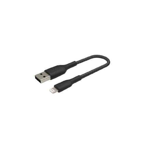 بيلكن - كيبل شحن لايتينق الى usb للايفون 15سم - اس...