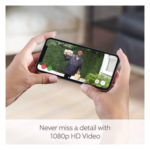 رينج - جرس باب بخاصية الفيديو عالي الوضوح مع كاشف...