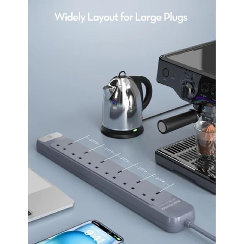 راف باور - توصيلة بـ6 منافذ بقوة 2990 واط RP-PC106...