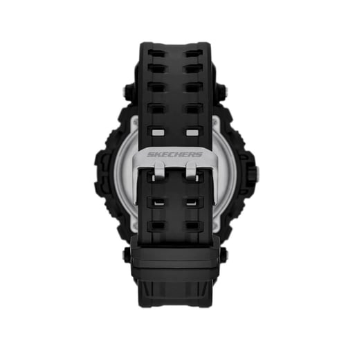 سكيتشرز - ساعة يد كوارتز خفيفة الوزن بعرض انالوج ر...