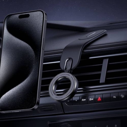 بيسوس - c02 Go Series حامل جوال ماج سيف للسيارة -...