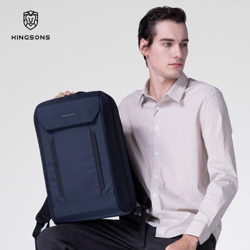 كينجسون - حقيبة ظهر للكمبيوتر المحمول مقاس 15.6 بو...