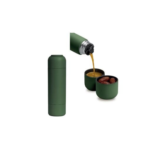 الكايـف - ترمس قهوة 3 في 1 بسعة 350 مل مع حاوية تم...