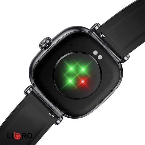 ليبرو - ساعة ذكية شاشة سوبر أموليد 1.7 بوصة مع مكا...