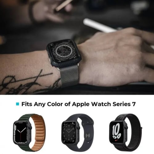 بيتاكا - إطار حماية لساعه ابل ألياف الكربون لون اس...