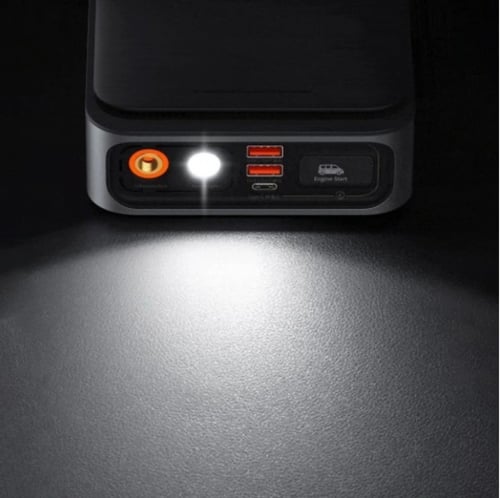 بيسوس - بطارية 8000 ملي امبير 2 في 1 شحن السياره م...