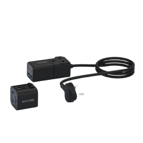 راف باور - منصة شحن بـ3 منافذ تايب سي و منفذين يو...